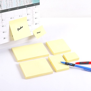 Giấy nhớ vàng (Giấy note) Foska Size 1.5"x2", 3"x2", 3"x3", 3"x4", 3"x5"