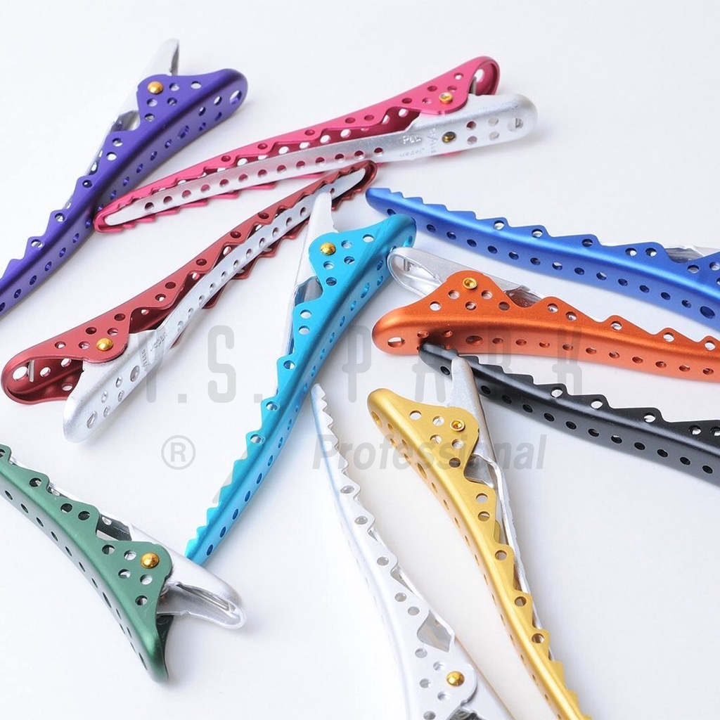 Ảnh Kẹp uốn nhuộm làm tóc YS PARK ClipS chống gập nếp cao cấp - hàng chính hãng Made in Japan 2