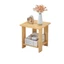 Kệ gỗ bàn trà trang trí kệ trang trí để đầu giường kích thước 40X40cm dễ dàng lắp ghép