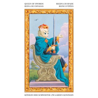 Bộ Bài Tarot of White Cats (Mystic House Tarot Shop) - Bài Gốc Authentic Chính Hãng 100%