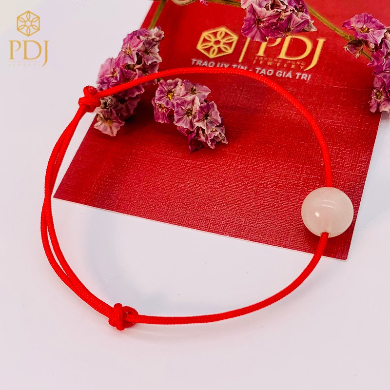 Ảnh Vòng tay sợi chỉ đỏ may mắn mix charm bi phong thủy, đủ loại màu sắc tươi đẹp - SP000419 - Trang sức PDJ 4