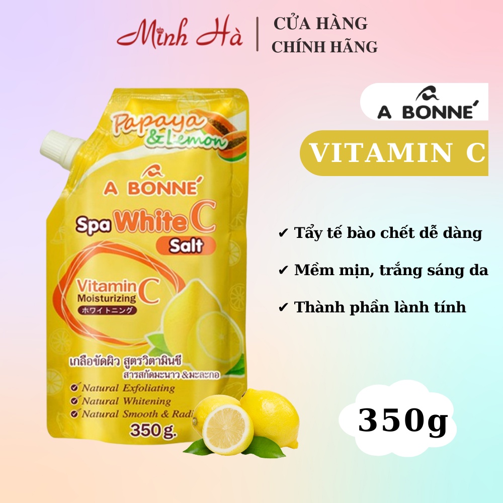 Mô tả Muối tắm sữa bò tẩy tế bào chết A Bonne Spa Thái Lan 350g làm sạch, loại bỏ tế bào chết, hỗ trợ làm trắng da - 3