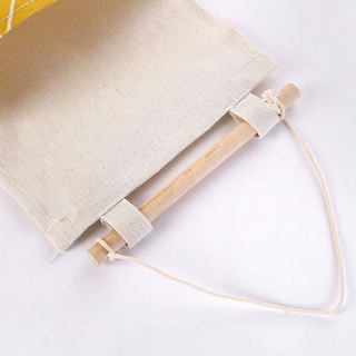 Túi Vải Vintage 1 Ngăn Treo Tường Decor Đa Năng, Đựng Đồ Cá Nhân, Đựng Đồ Dùng Trong Nhà Tiện Lợi 88276