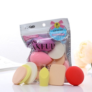 Bộ 6 Bông Mút Trang Điểm/Tán kem Nền Đa Năng Makeup