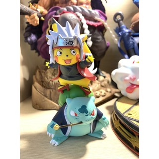 Pokémon Pikachu Naruto Jiraiya Figure