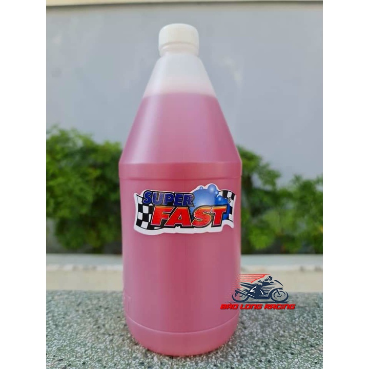 Nước rửa xe Super Fast 1 Lít rửa siêu sạch - Hàng Chính Hãng Việt Nam XMX [Tặng kèm vòi xịt]