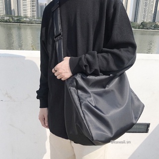[Có sẵn] DAILY CROSSBAG - TÚI ĐEO CHÉO VẢI DÙ trượt nước 2 lớp  (Ảnh thật shop tự chụp.)