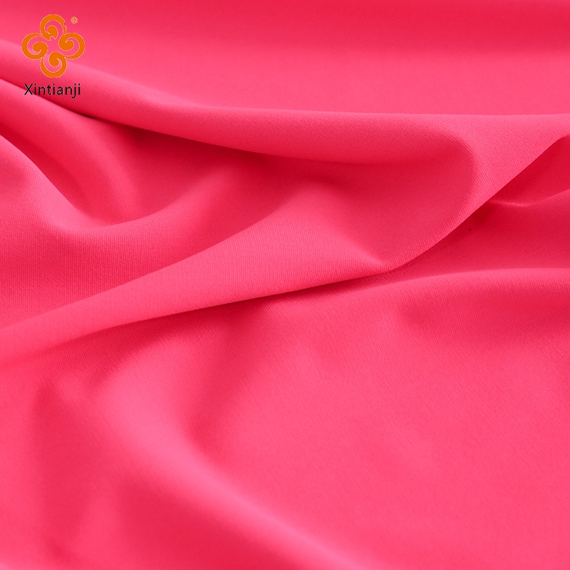 Spandex Vải Yoga Co Giãn Co Giãn Chất Liệu Dệt Kim Thoải Mái Bằng Nửa Sân Để May Phòng Tập Gym Thể Thao Áo Vest Quần Áo Mỗi Sân TJ5263
