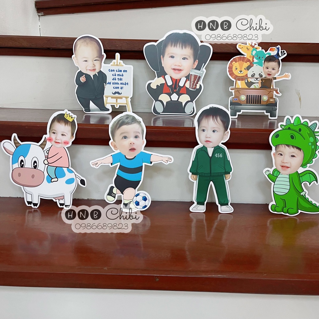 Hình chibi bé trai, chibi sinh nhật đáng yêu, ngộ nghĩnh, có nhiều mẫu ...