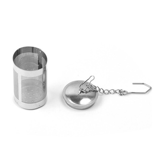 Infuser Strainer Stainless Steel Cylindrical Loose Leaf Spice Filter Tool
