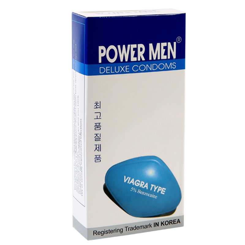 Ảnh Bao cao su PowerMen chống xuất tinh sớm hộp 12 chiếc GEMHOME 1