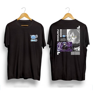 Áo Thun Unisex Tay Ngắn Hình Anime Slime Tempest Rimuru - Phù Hợp Mọi Kích Cỡ