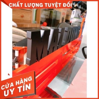 Giá treo huy chương Bóng đá, 58x18cm, Cam tươi chữ đen Đẳng cấp.