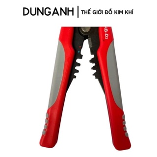 Kìm tuốt dây điện Kim Khí Dung Anh, kìm đa năng chính hãng, kìm ép cốt