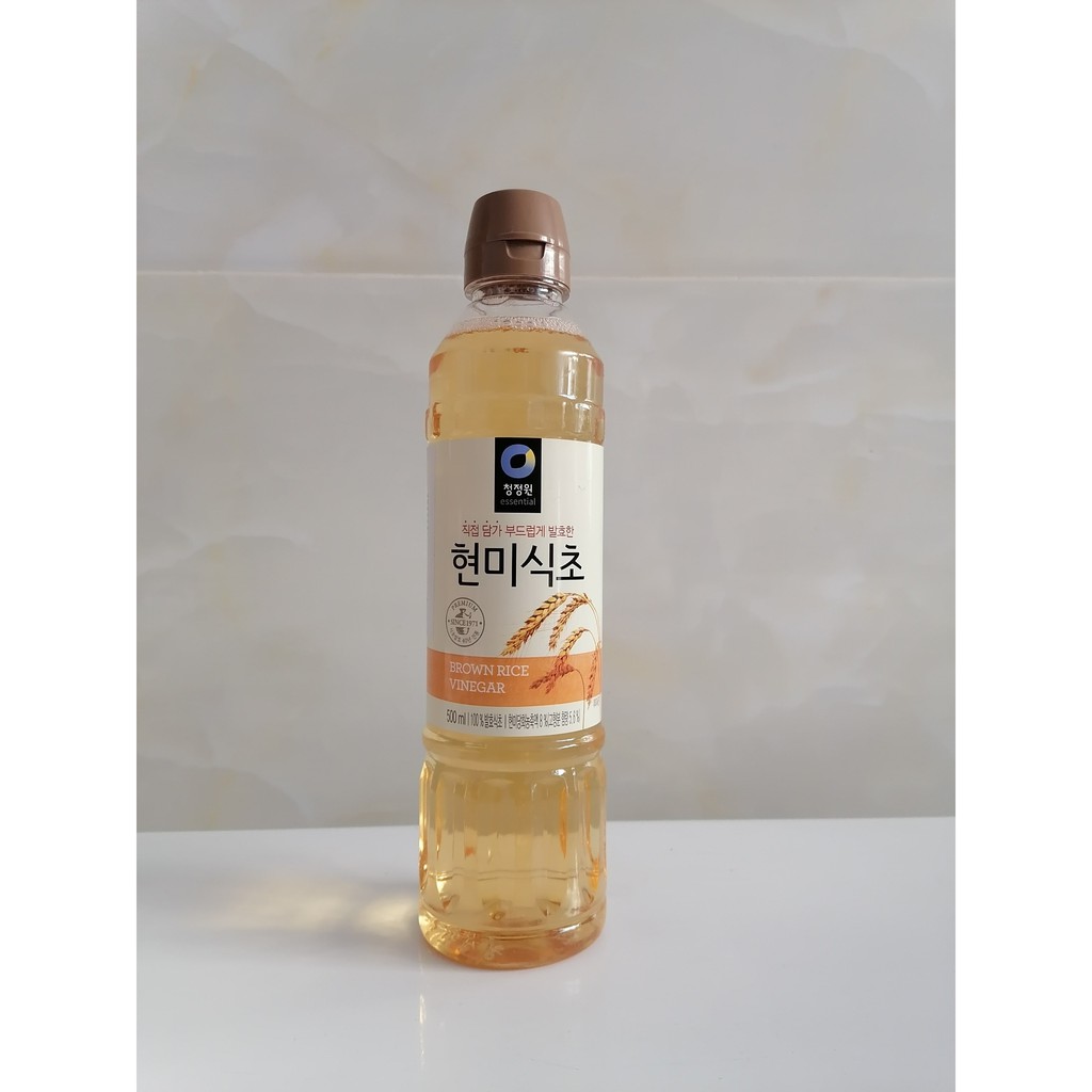 [500ml] GIẤM GẠO LỨC [Korea] MIWON Brown rice Vinegar Shopee Việt Nam