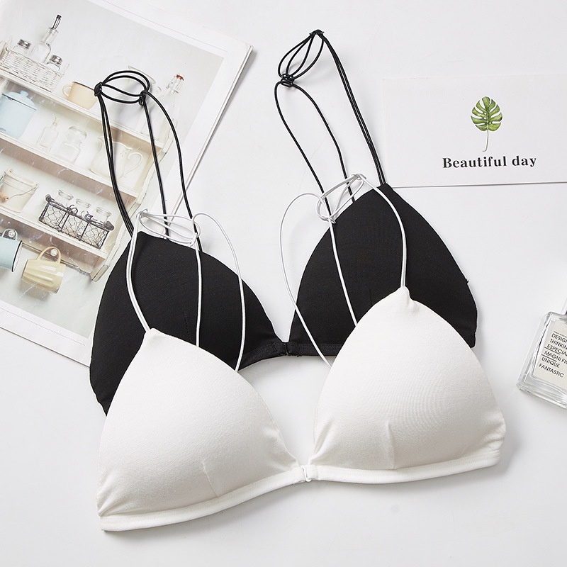Áo bra nữ 2 dây mảnh  gợi cảm, Áo lót nữ đệm mút mỏng mềm mại thoải mái dễ chịu LANIXA B2099