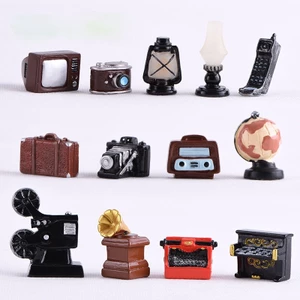 Mini Dễ Thương Các Bức Tượng Nhỏ zakka Mini Làm Vườn Cây Cảnh Búp Bê Nhà Decorati Nhựa Orname Pitta Trang Trí Sân Vườn Trang Trí