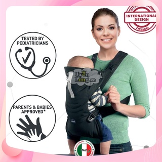 Địu Trẻ Em Chicco Easyfit Baby Carrier Max.9kgs, Dễ Mặc, Dễ Điều Chỉnh Và Dễ Gập Gọn Mang