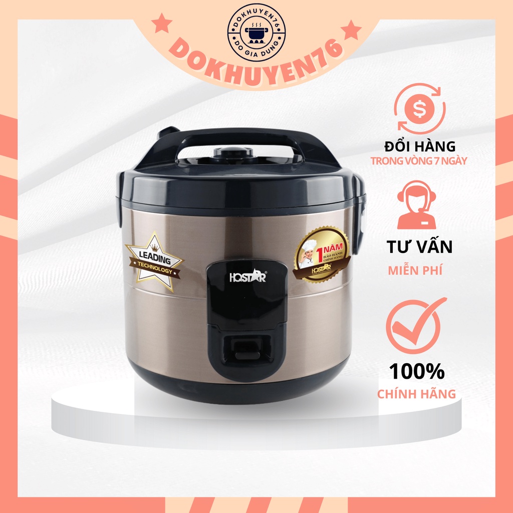 Nồi cơm điện Lòng niêu HQSTAR HQ-538, Nồi cơm điện chính hãng