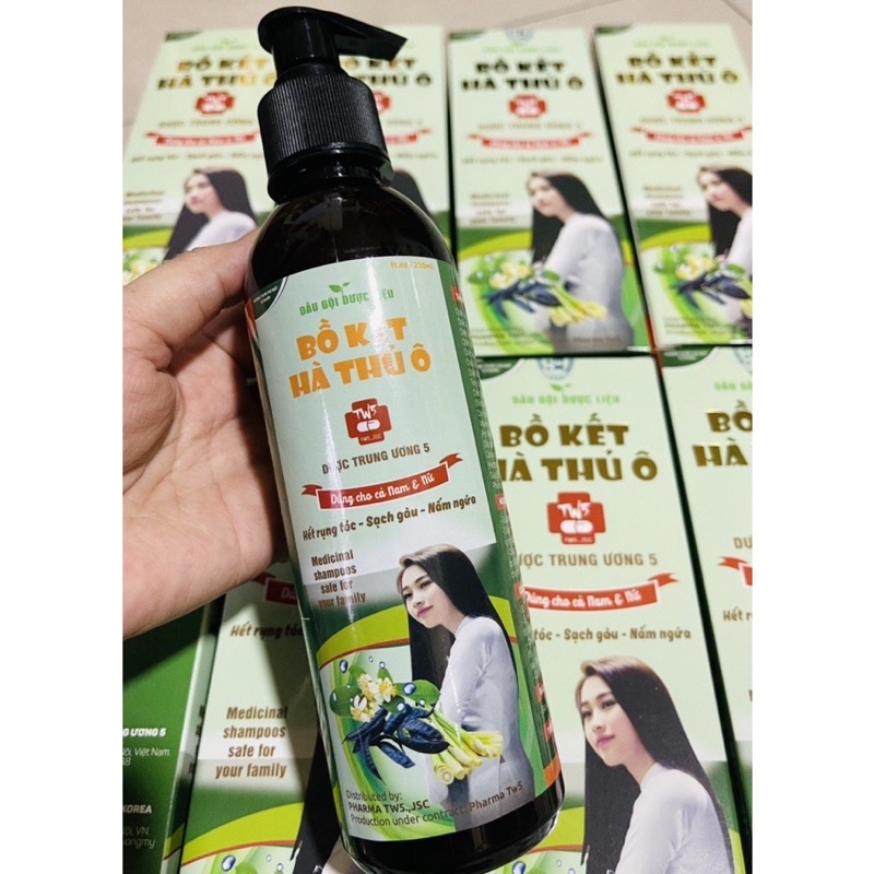 ✅(chính hãng) Dầu gội dược liệu bồ kết 250 mL ( date mới)