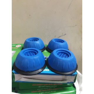 Bộ 4 Miếng Đệm Cao Su Chống Rung Máy Giặt,Đế Chống Ồn Máy Giặt,Chân Đỡ  Đa Năng Tủ Lạnh Máy Giặt