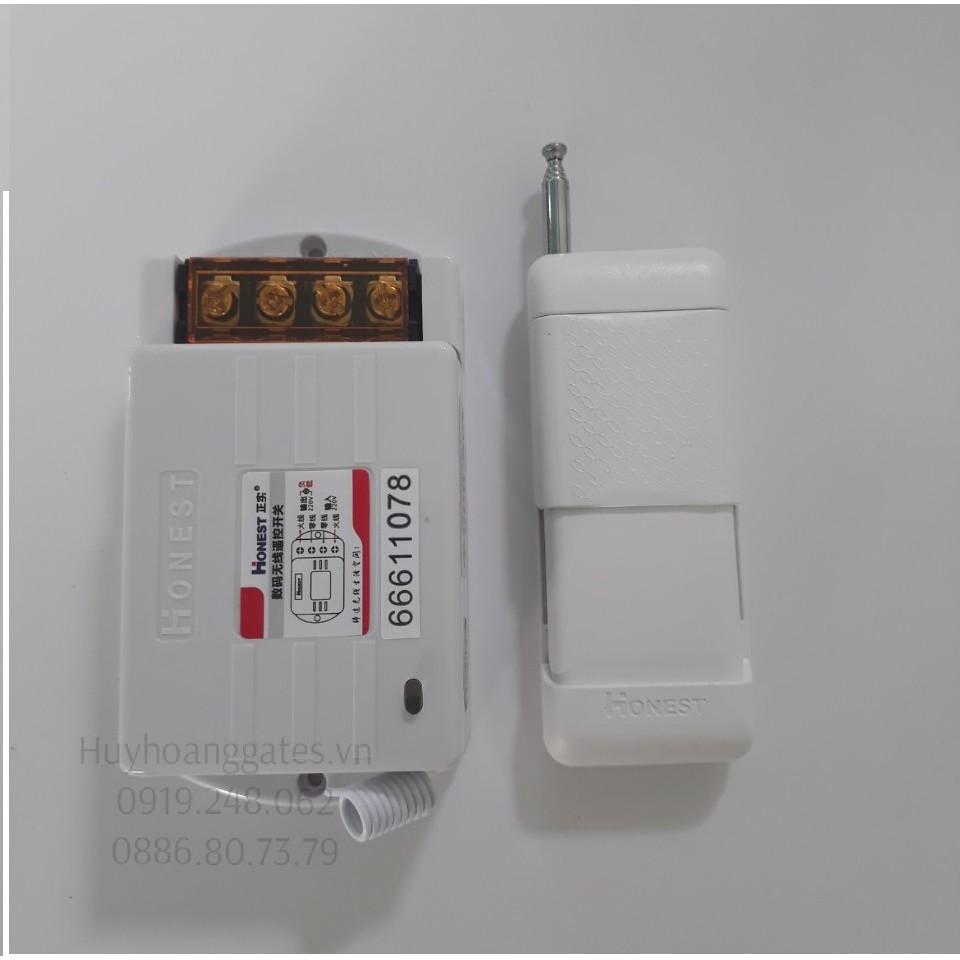 Công tắc remote điều khiển từ xa 10A -220V 1000 mét HT-6805WD