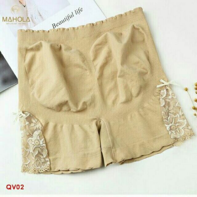Combo 2 chiếc quần mặc váy nâng mông bo eo siêu tiện lợi cho bạn gái
