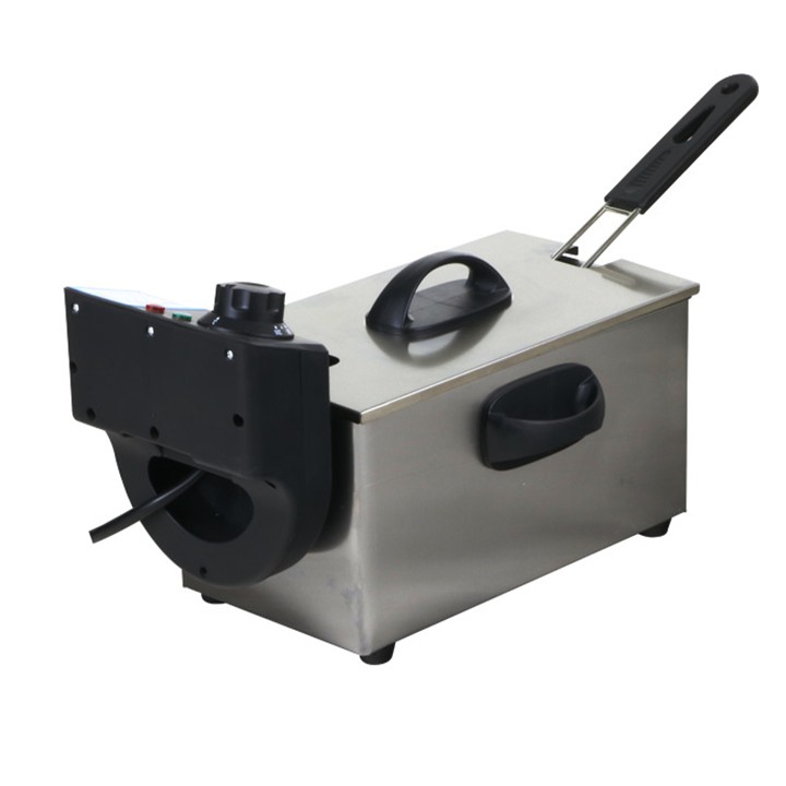 Bếp chiên ngập dầu 4L 2000W hệ thống gia nhiệt kép nóng nhanh, sôi mạnh