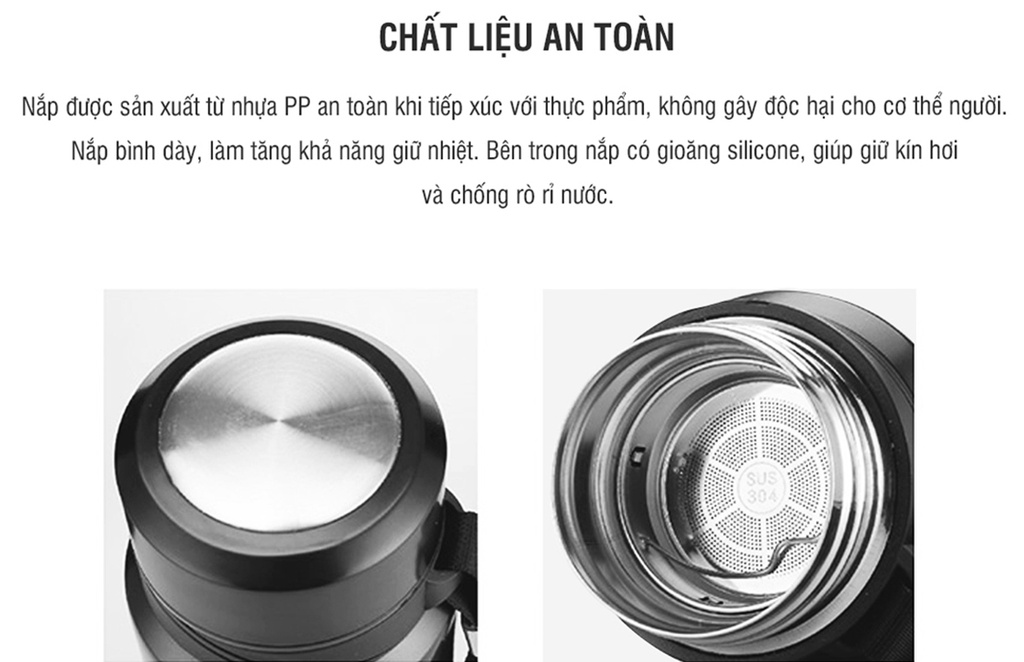 Khay lọc trà bình giữ nhiệt LocknLock