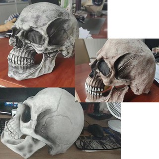 Mặt nạ đầu lâu kinh dị dành cho người lớn Ma cosplay mũ bảo hiểm Mặt nạ trang phục tiệc Halloween