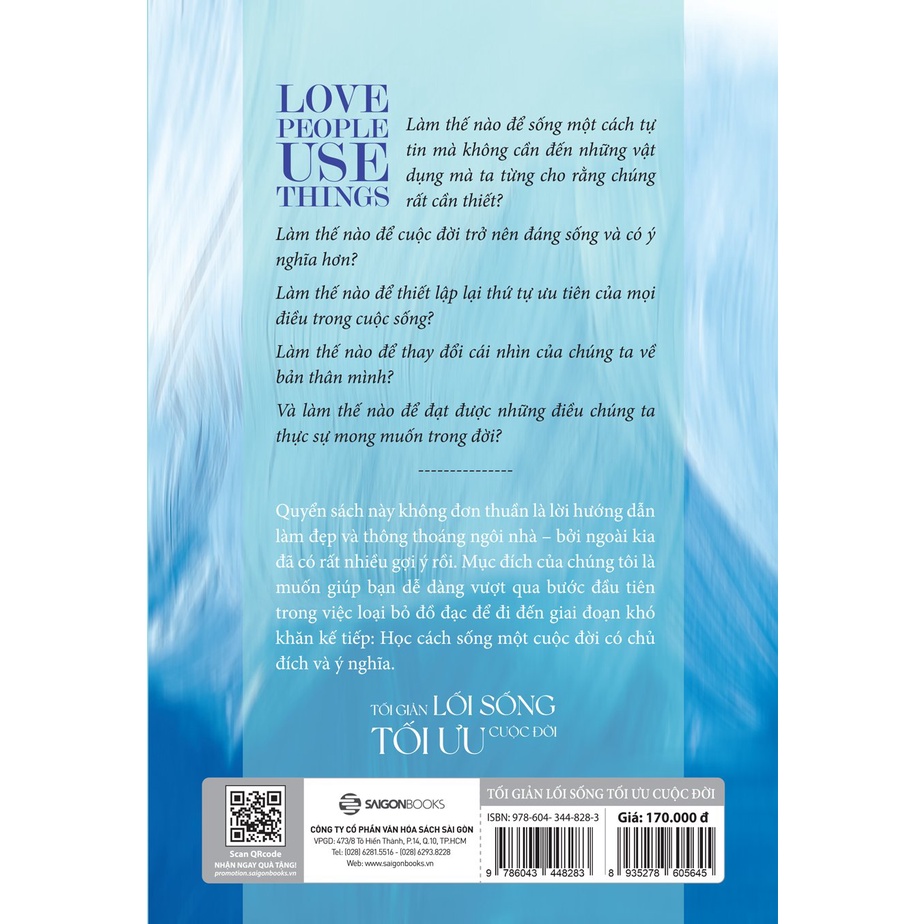 SÁCH - Tối giản lối sống - Tối ưu cuộc đời - Tác giả Joshua Fields Millburn , Ryan Nicodemus