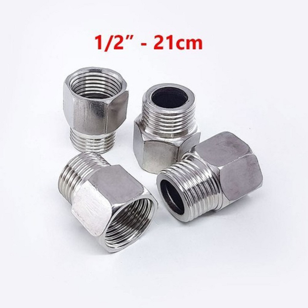 Nơ inox đều 15 sáng bóng,lơ inox đúc sần 304 ren 15 hàng đẹp | Shopee ...