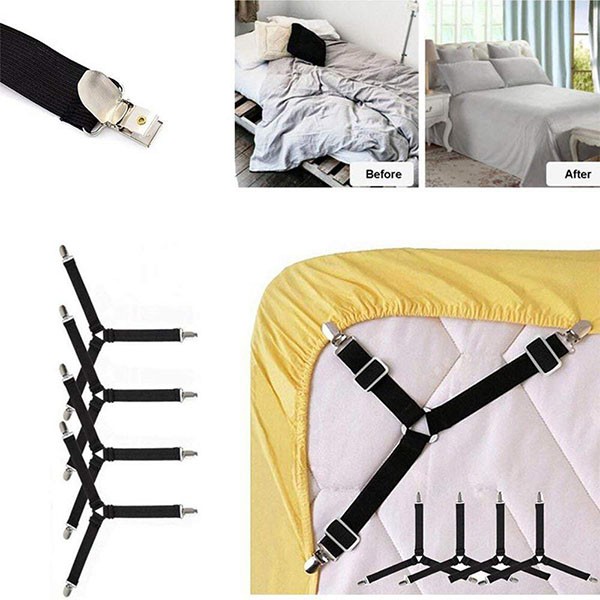 Kẹp Ga Giường Chống Xê Dịch Siêu Tiện Lợi ( 1 cái) AMIZIN