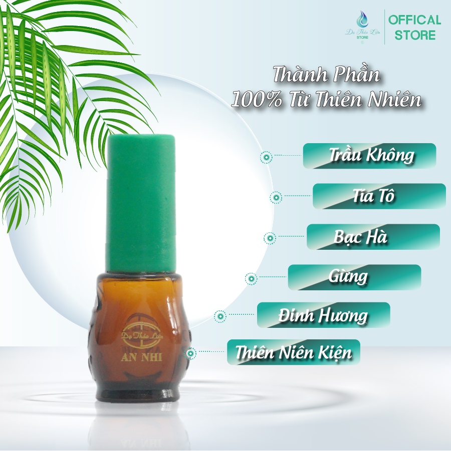 Mô tả Tinh Dầu An Nhi Dạ Thảo Liên ( 5ml) Thảo Dược Thiên Nhiên giúp làm sạch, thông thoáng đường hô hấp - 2