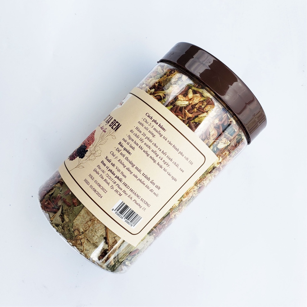 Ảnh Trà Gạo Lứt Xạ Đen Tabaha 500g - An thần, giảm căng thẳng, giảm tích mỡ, đẹp da 1