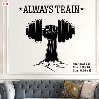 Decal dán tạo động lực trong phòng Gym, tăng động lực, thu hút khách hàng, tạo điểm nhấn P12