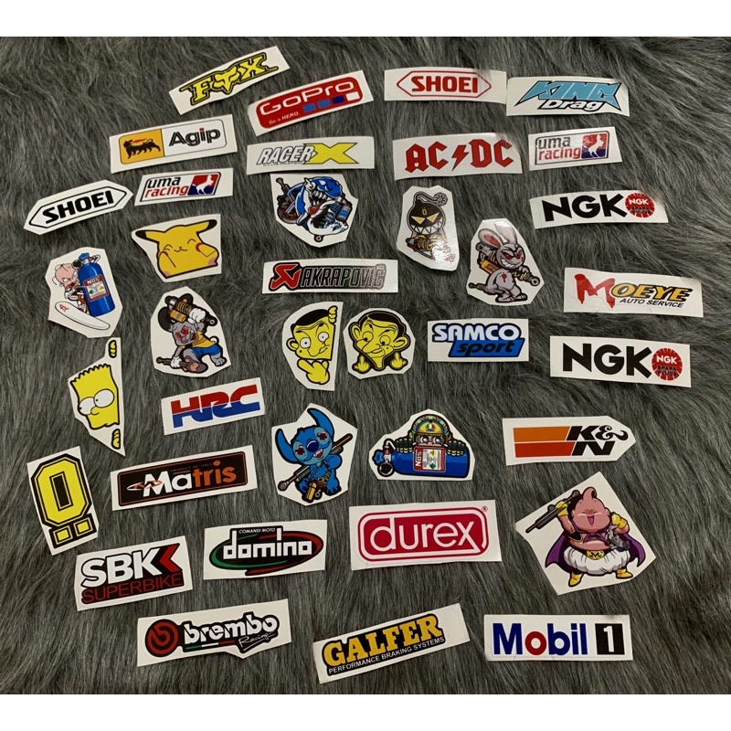 TEM 2 LỚP Tem Dán Sticker Trang Trí Chất Liệu PVC 2 Lớp | Shopee Việt Nam