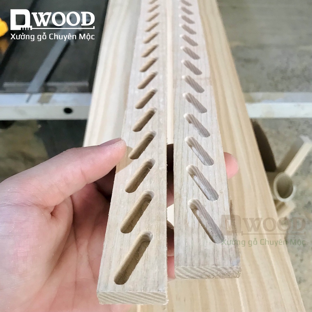 Mô tả 1 Cặp Rãnh Cửa Chớp Dwood Gỗ Ash Làm Cửa Chớp, Cửa Lá Sách - 1