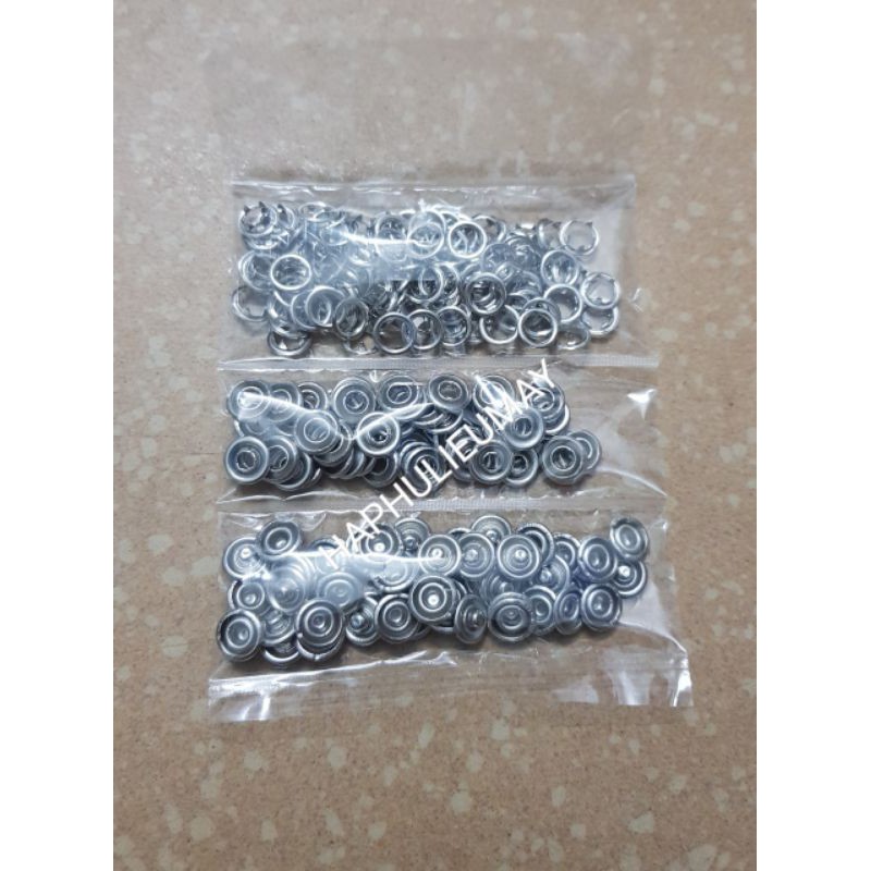 Cúc vành inox ( gói 50 cúc bấm ) size 9.5mm | Shopee Việt Nam