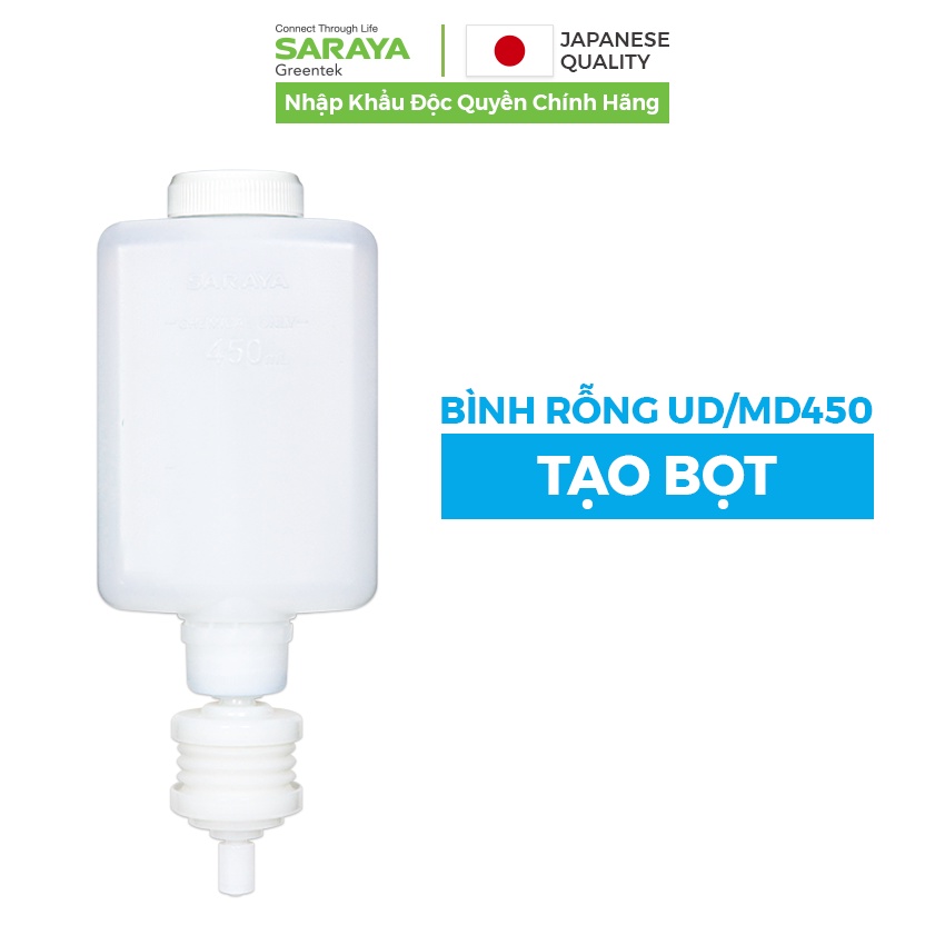 Ảnh Bình rỗng dùng để đựng dung dịch Saraya UD/MD450 (Có 2 Phiên bản Phun Sương và Tạo Bọt) 1