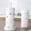 Combo 3 cuộn Khăn giấy lau đa năng lau bếp, lau tay cuộn trắng có thể giặt được và tái sử dụng cỡ 20cm