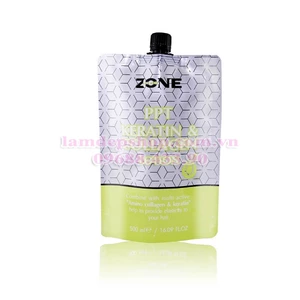 Dưỡng tóc - Zone - PPT Keratin & Collagen Lotion - Hoạt chất tái tạo độ đàn hồi Keratin và Collagen (500ml)