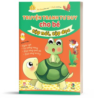 Sách - Truyện tranh tư duy cho bé tập nói, tập đọc - Đại Mai Books