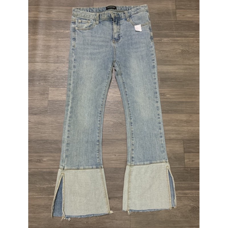 QUẦN JEANS 2HAND ỐNG LOE | Shopee Việt Nam