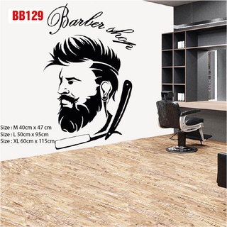 Decal dán làm đẹp cửa tiệm Barber và Salon, thu hút khách hàng, tạo điểm nhấn cho tiệm  P9