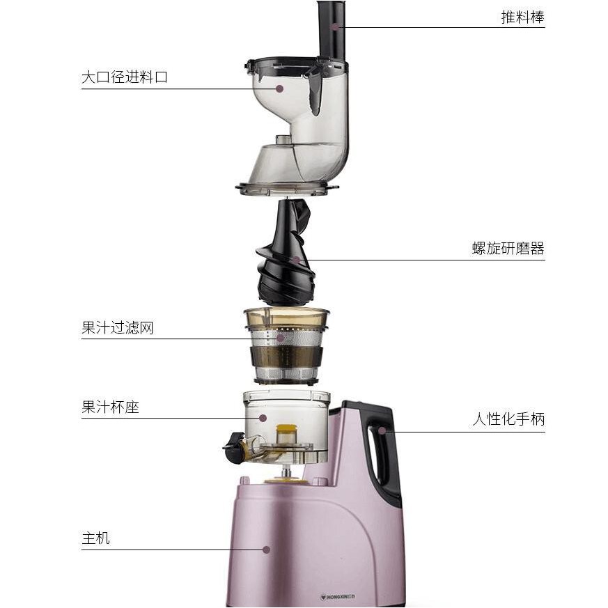 [Có Sẵn] Máy ép chậm cỡ lớn Hongxin RH-312 ép rau củ hoa quả
