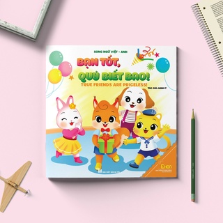 Sách Truyện Tranh Ehon Ươm mầm Tính cách (10 cuốn Song ngữ Việt Anh)