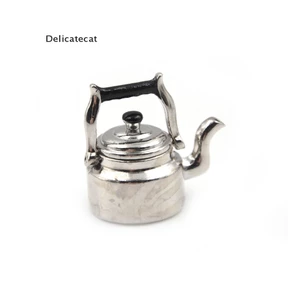 Ấm trà mini tỉ lệ 1/ 12 trang trí nhà búp bê