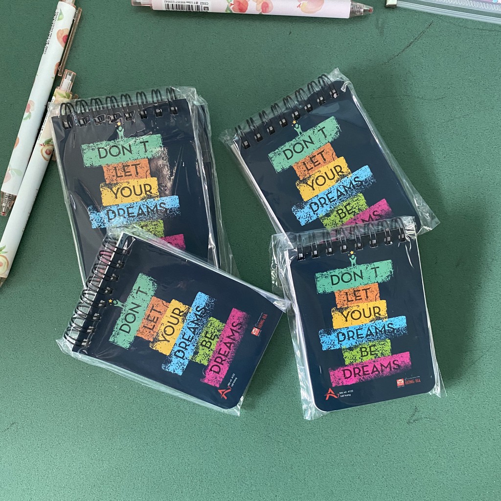 Ảnh Sổ lò xo Creative A7 160 trang Hồng Hà 4122 1