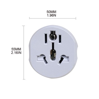 16A Europe/Germany Plug Adapter Eu Converter Travel Adapter Charger Converter